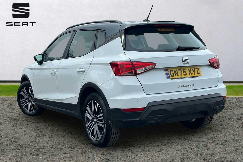 Seat Arona 1.0 Tsi Se Technology Suv Dsg GN75XYZ White #3