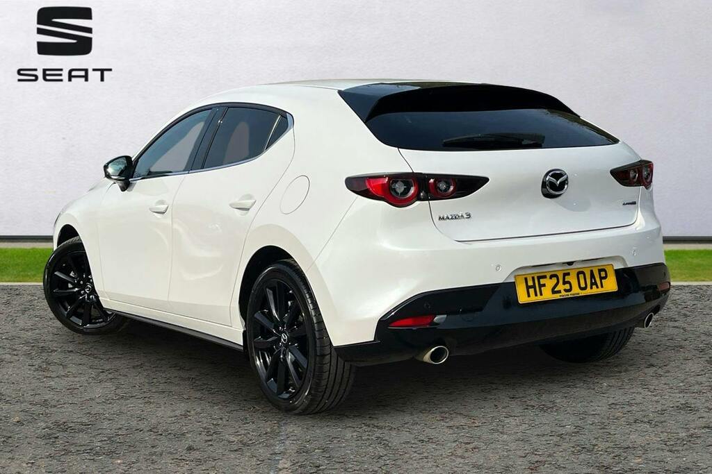 Mazda 3 2.5 E Skyactiv G Mhev Homura Hatchback HF25OAP White #3