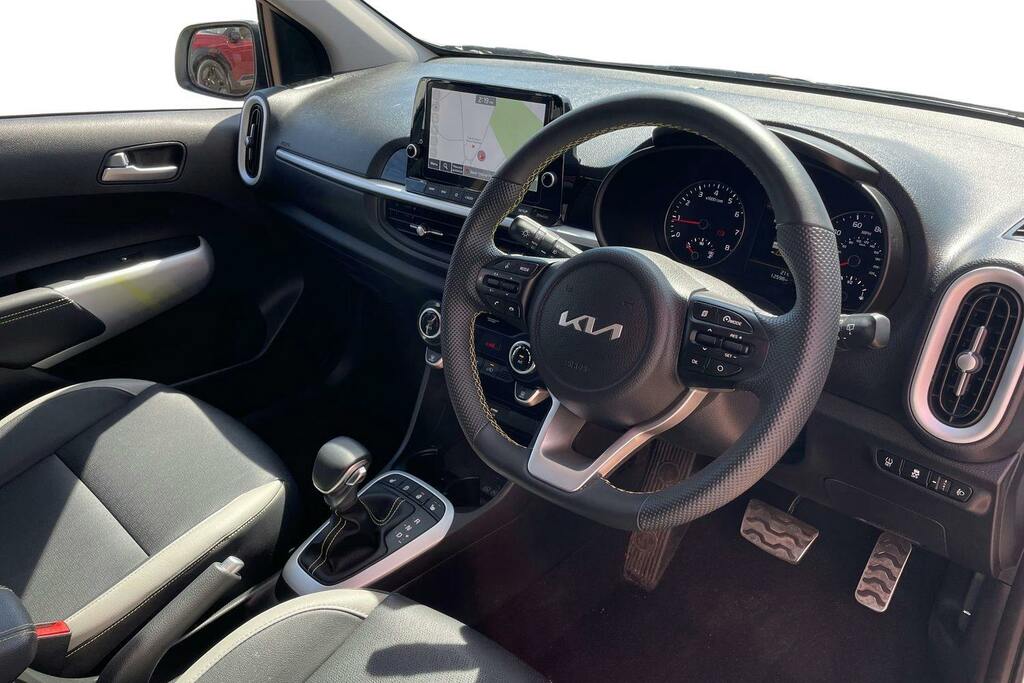 Kia Picanto 1.0 Dpi X Line S Hatchback Amt RK24UNS White #6