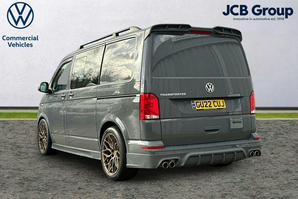 Volkswagen Transporter 2.0 Tdi T32 Highline Kombi Double Cab D GU22CUJ Grey #3