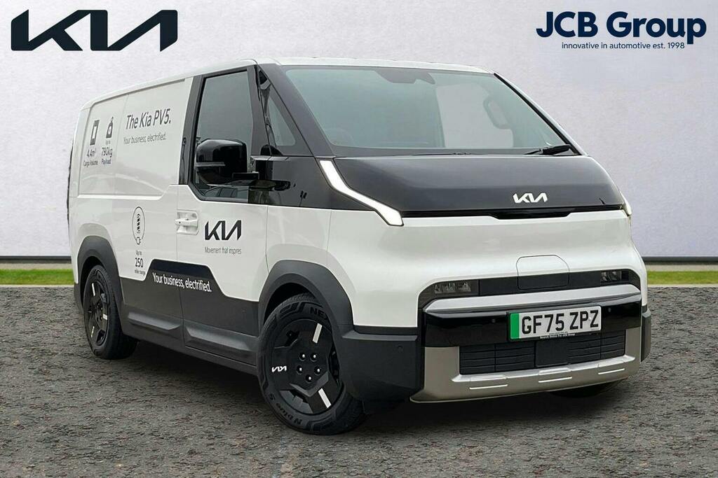 Kia PV5 Long Range 71.2Kwh Plus Cargo Panel Van Electr White