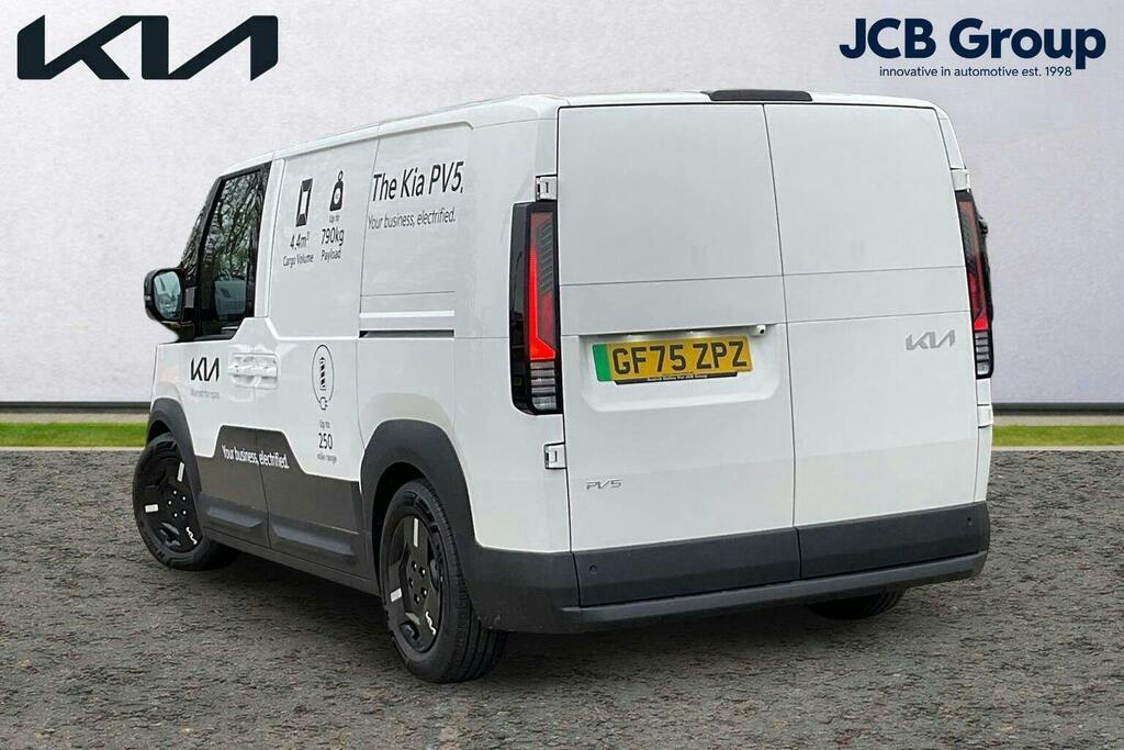 Kia PV5 Long Range 71.2Kwh Plus Cargo Panel Van Electr White #3