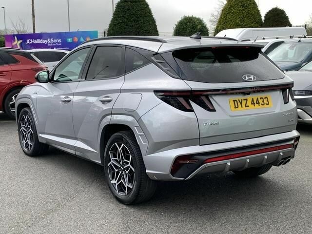Hyundai Tucson 1.6 H T-gdi N Line Euro 6 S S DYZ4433 Silver #6