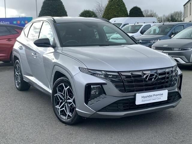 Hyundai Tucson 1.6 H T-gdi N Line Euro 6 S S DYZ4433 Silver #2