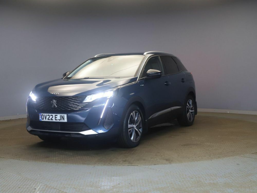 Peugeot 3008 1.6 13.2Kwh Allure Premium E-eat Euro 6 S S OV22EJN Blue #3