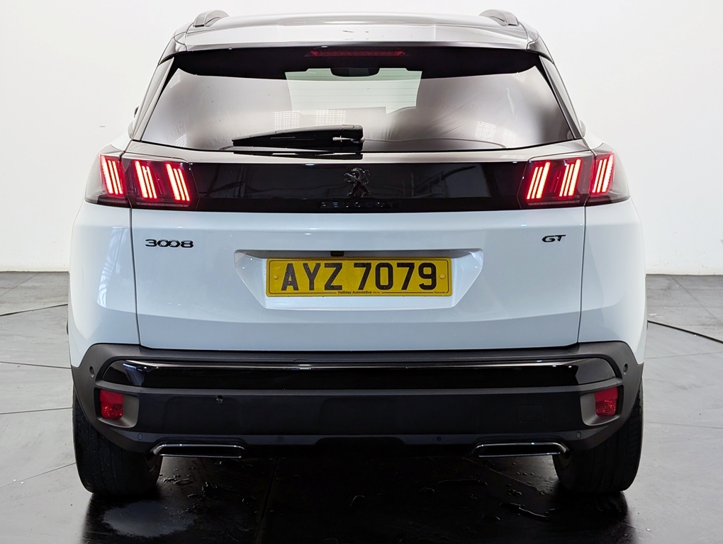 Peugeot 3008 1.2 130Hp Gt Line Black Pack AYZ7079 White #3