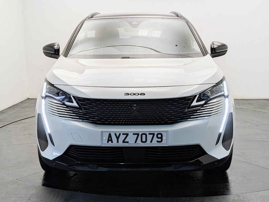 Peugeot 3008 1.2 130Hp Gt Line Black Pack AYZ7079 White #2