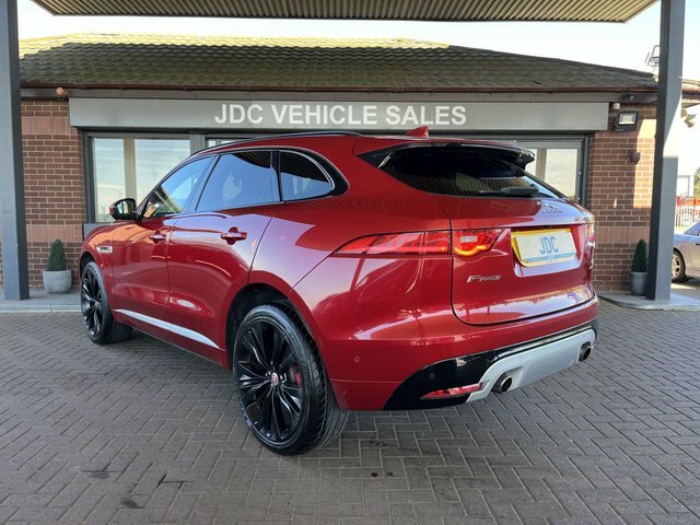 Jaguar F-Pace 2016 3.0 V6 S Suv Awd Euro 6 Ss CV66VFS Red #2