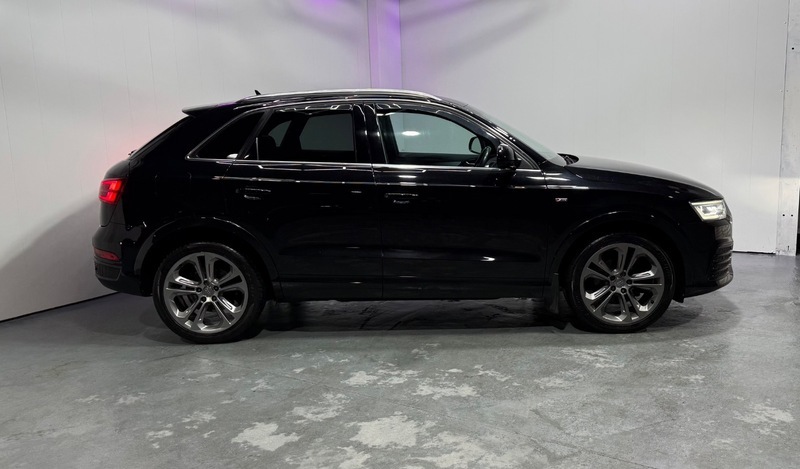 Audi Q3 Tdi Quattro S Line NX16DSO Black #4