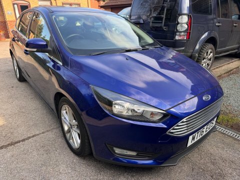 Ford Focus 1.0T Ecoboost Zetec Blue