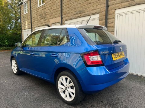 Skoda Fabia 1.2 Tsi Se OE64PKU Blue #4
