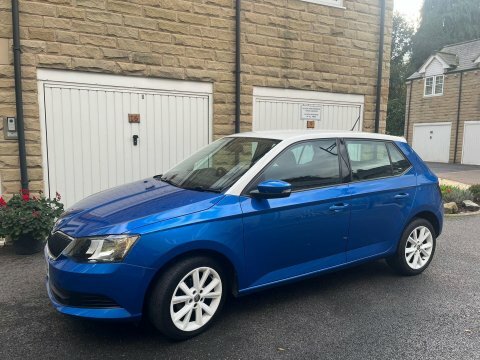Skoda Fabia 1.2 Tsi Se OE64PKU Blue #2