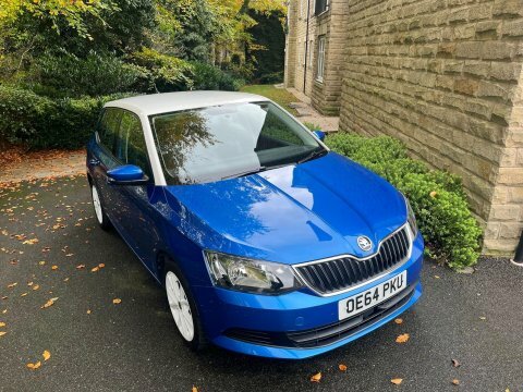 Skoda Fabia 1.2 Tsi Se OE64PKU Blue #3