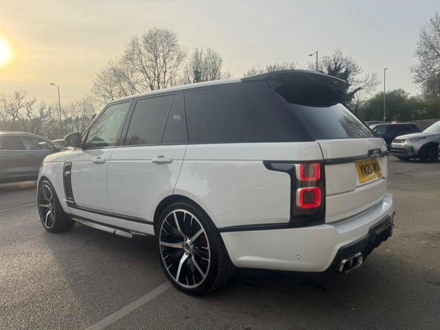 Land Rover Range Rover Sd V8 Suv YN20WKA White #5