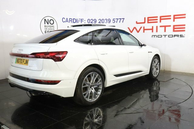 Audi E-tron Launch Edition Sportback ND70FJN White #4