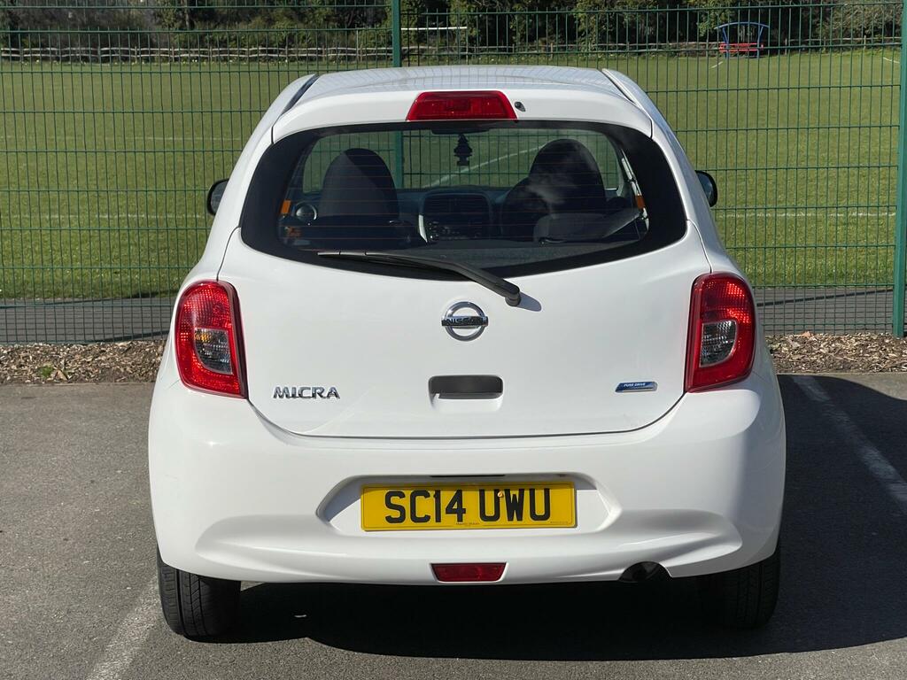 Nissan Micra Petrol SC14UWU White #6