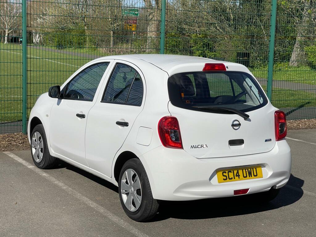 Nissan Micra Petrol SC14UWU White #4