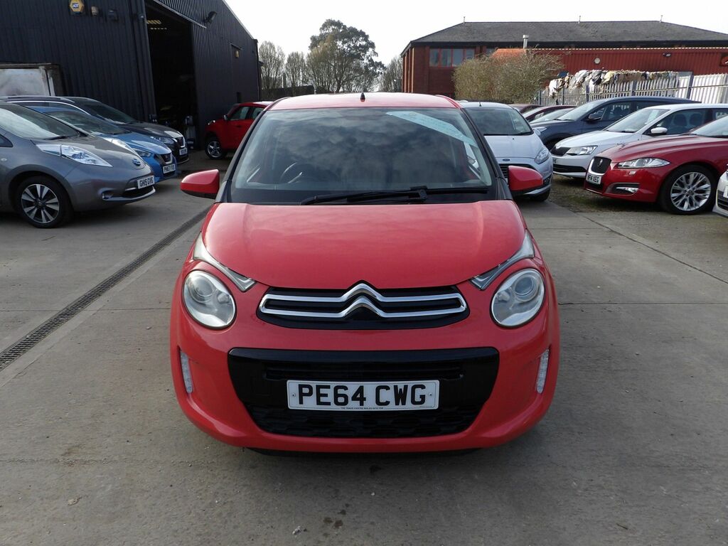 Citroen C1 1.0 Vti Flair Hatchback Euro 5 PE64CWG Orange #2