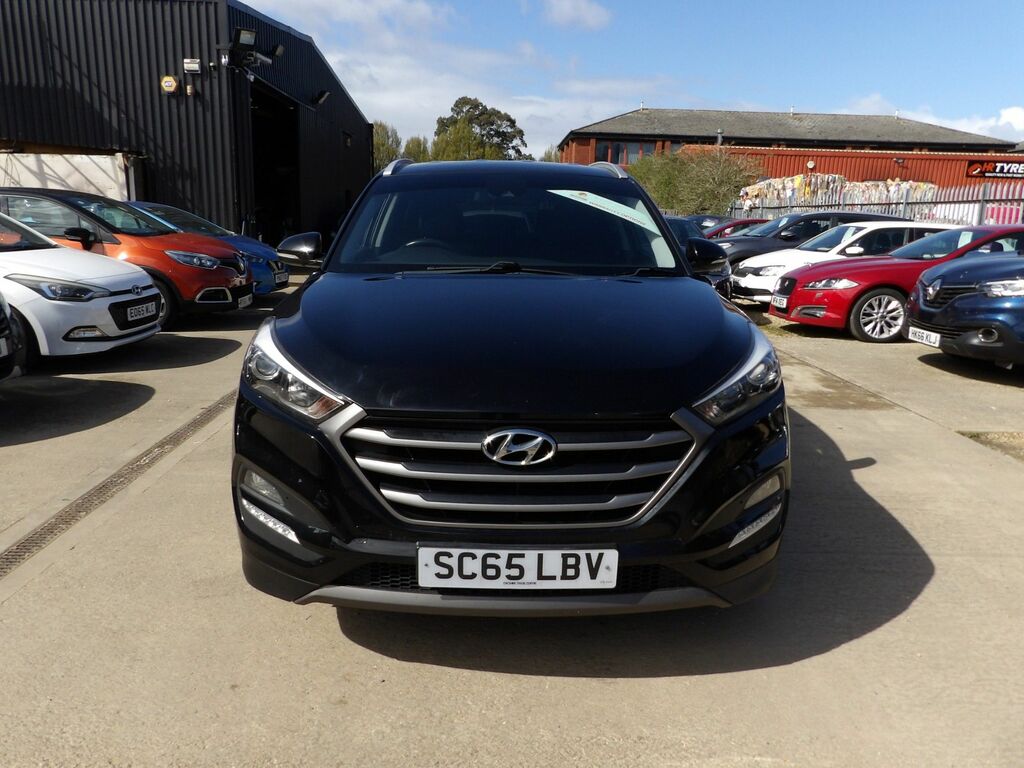 Hyundai Tucson 1.7 Crdi Blue Drive Se Nav Suv E SC65LBV Black #2
