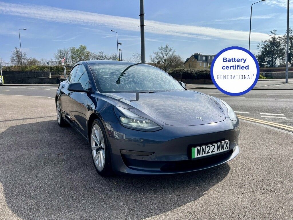 Tesla Model 3 Saloon Dual Motor Long Range 202222 Grey