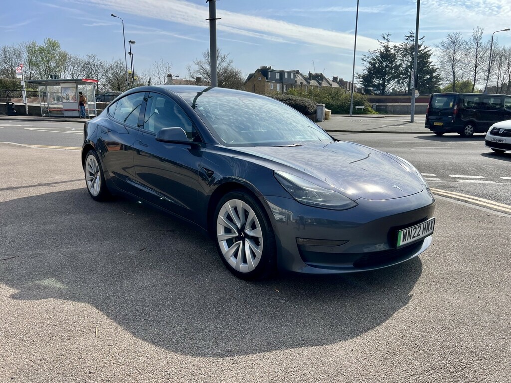 Tesla Model 3 Saloon Dual Motor Long Range 202222 WN22MWX Grey #5