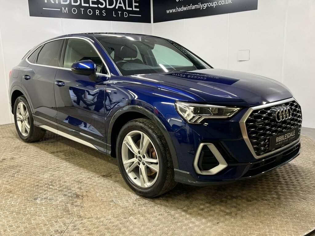 Audi Q3 2.0 Tfsi 40 S Line Sportback S Tronic Quattro Euro Blue