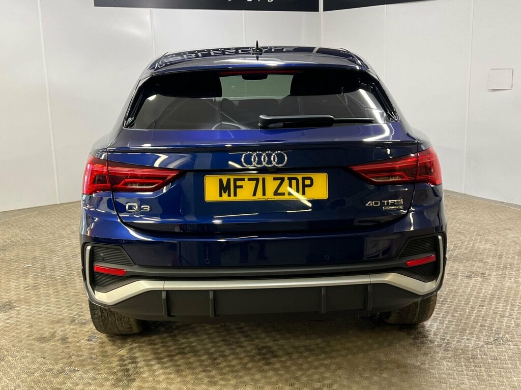 Audi Q3 2.0 Tfsi 40 S Line Sportback S Tronic Quattro Euro Blue #6