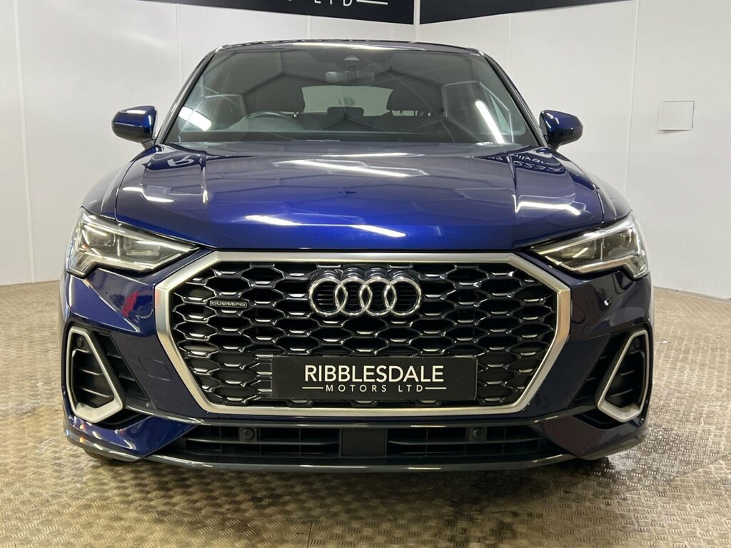 Audi Q3 2.0 Tfsi 40 S Line Sportback S Tronic Quattro Euro Blue #2