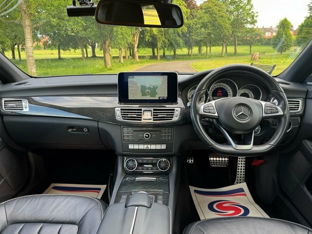 Mercedes-Benz CLS 3.0 Cls350 V6 Bluetec Amg Line Coupe G- IXZ8170 Blue #3
