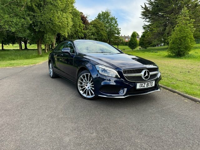 Mercedes-Benz CLS 3.0 Cls350 V6 Bluetec Amg Line Coupe G- Blue