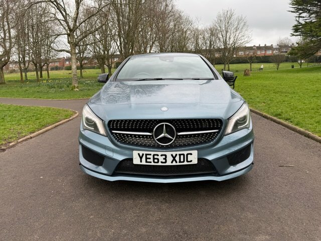 Mercedes-Benz CLA Class 2.1 Cla220 Cdi Amg Sport Coupe 7G-dct E YE63XDC Blue #6