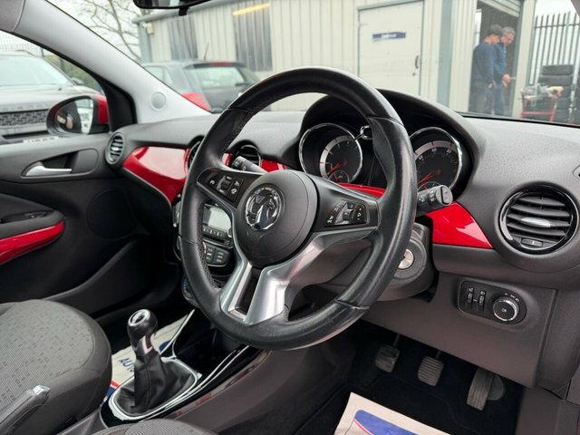 Vauxhall Adam 1.2I Jam Hatchback Euro 6 70 Ps Red #2