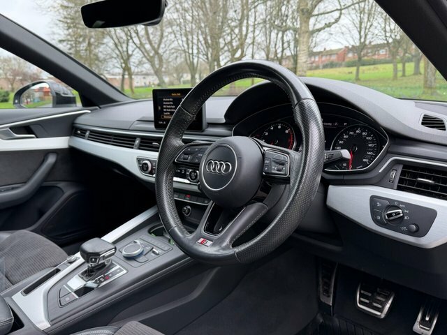 Audi A4 2.0 Tfsi S Line Saloon S Tronic Euro 6 ML67SLV Black #2