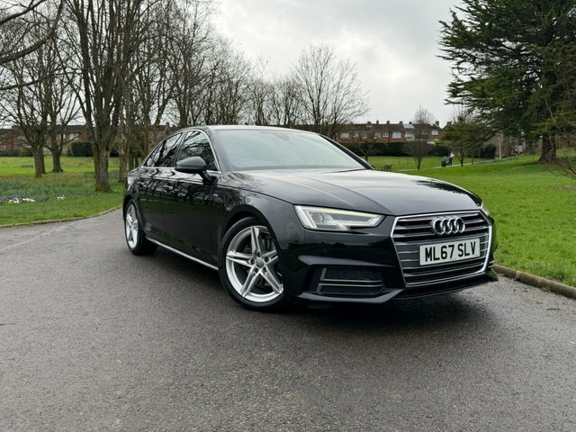 Audi A4 2.0 Tfsi S Line Saloon S Tronic Euro 6 Black