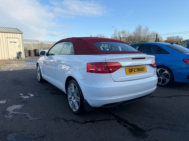 Audi A3 Cabriolet 1.6 Tdi S Line Convertible Euro White #6
