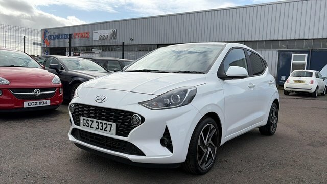 Hyundai I10 1.0 Premium Hatchback Euro 6 Ss White #3