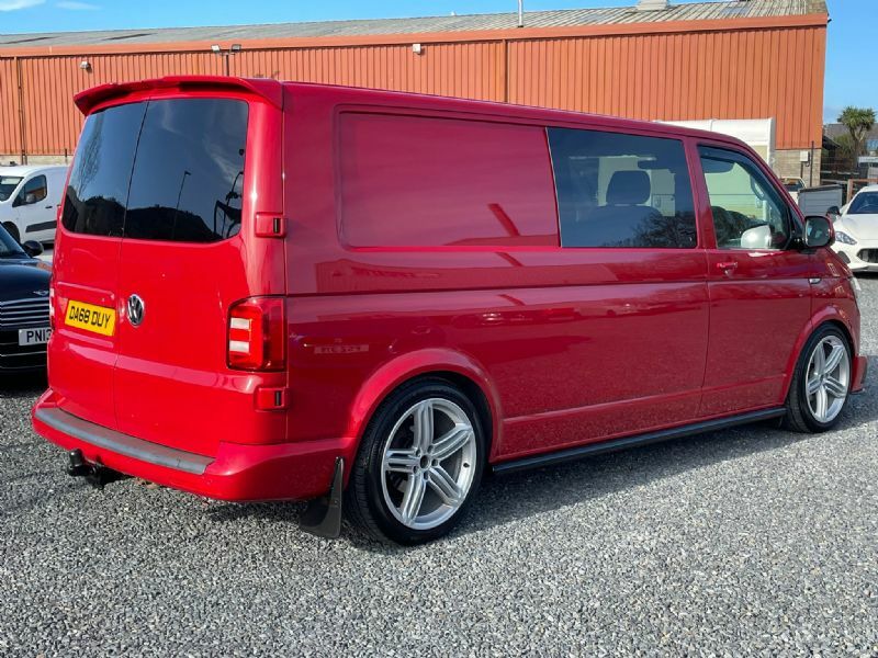 Volkswagen Transporter T32 H-ln Tdi Bmt4m LBZ9999 Red #3