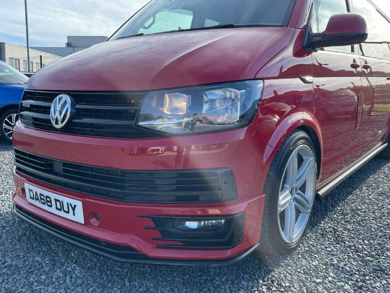 Volkswagen Transporter T32 H-ln Tdi Bmt4m LBZ9999 Red #5