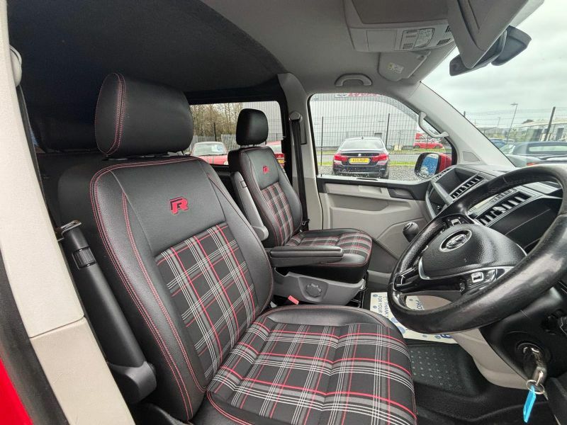Volkswagen Transporter T32 H-ln Tdi Bmt4m LBZ9999 Red #2