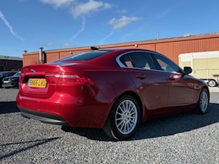 Jaguar XE Prestige D BN66LVU Red #3