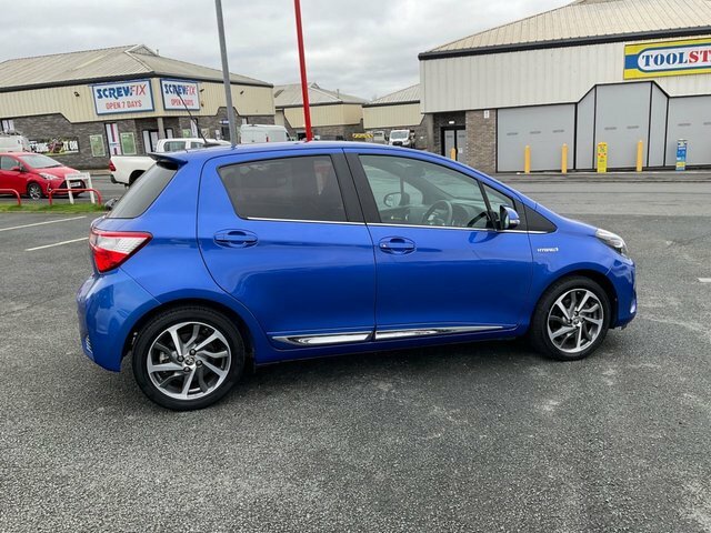 Toyota Yaris 1.5 Vvt-h Excel Hatchback Hybrid E-cvt VA17XOH Blue #6
