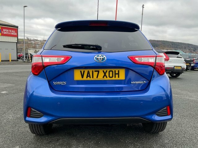Toyota Yaris 1.5 Vvt-h Excel Hatchback Hybrid E-cvt VA17XOH Blue #2