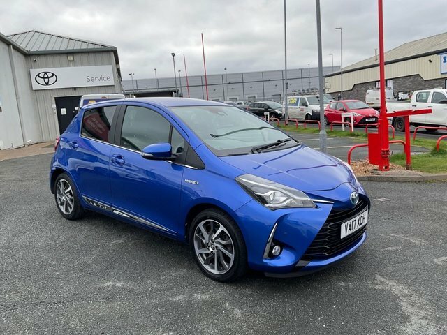 Toyota Yaris 1.5 Vvt-h Excel Hatchback Hybrid E-cvt Blue