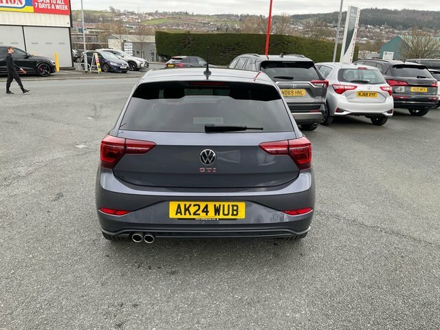 Volkswagen Polo 2.0 Tsi Gti Hatchback Dsg Euro 6 S S AK24WUB Grey #3