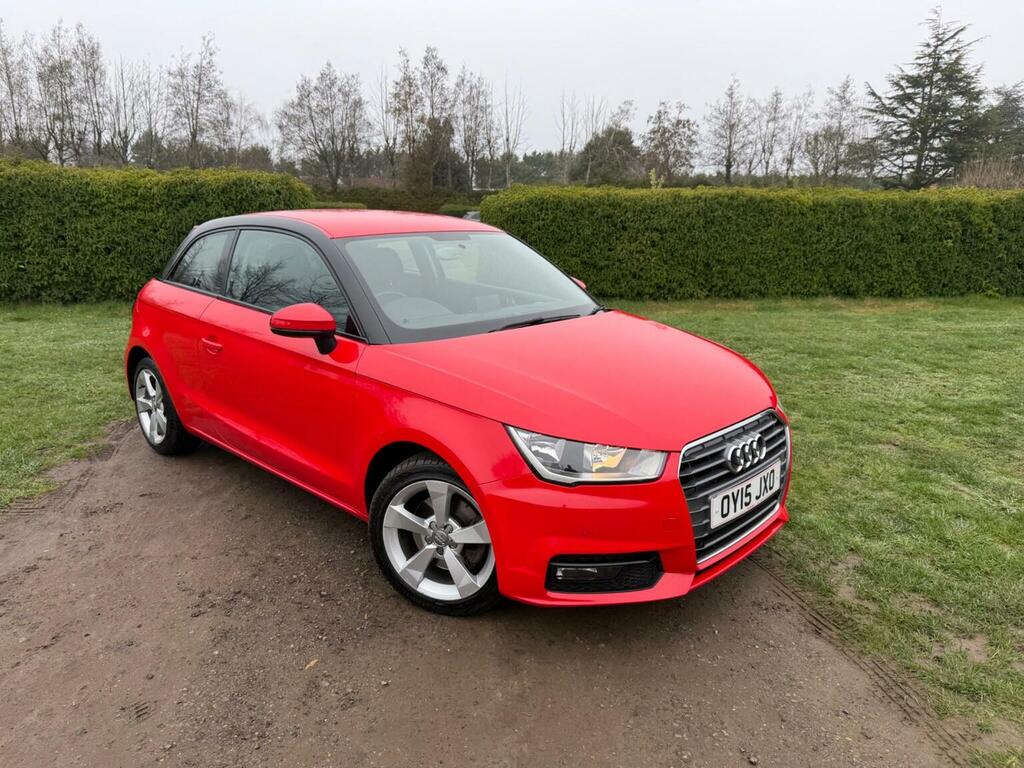 Audi A1 Hatchback 1.4 Tfsi Sport S Tronic Euro 6 Ss OY15JXO Red #3