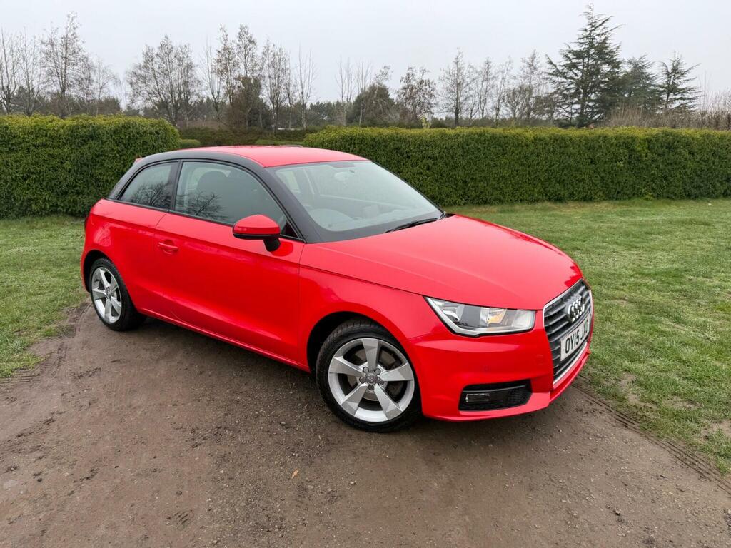 Audi A1 Hatchback 1.4 Tfsi Sport S Tronic Euro 6 Ss OY15JXO Red #2