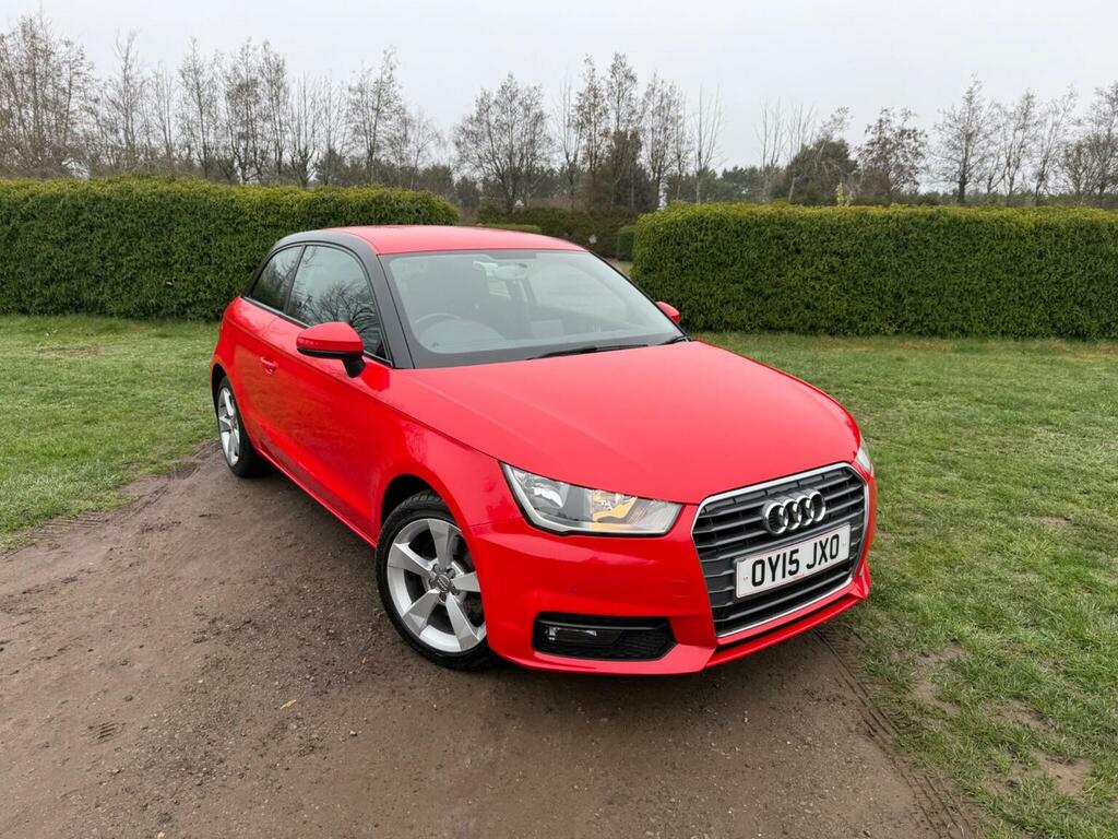 Audi A1 Hatchback 1.4 Tfsi Sport S Tronic Euro 6 Ss OY15JXO Red #4