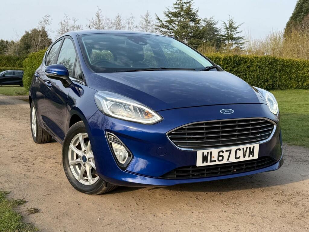 Ford Fiesta Hatchback 1.0T Ecoboost Zetec Euro 6 Ss WL67CVM Blue #5