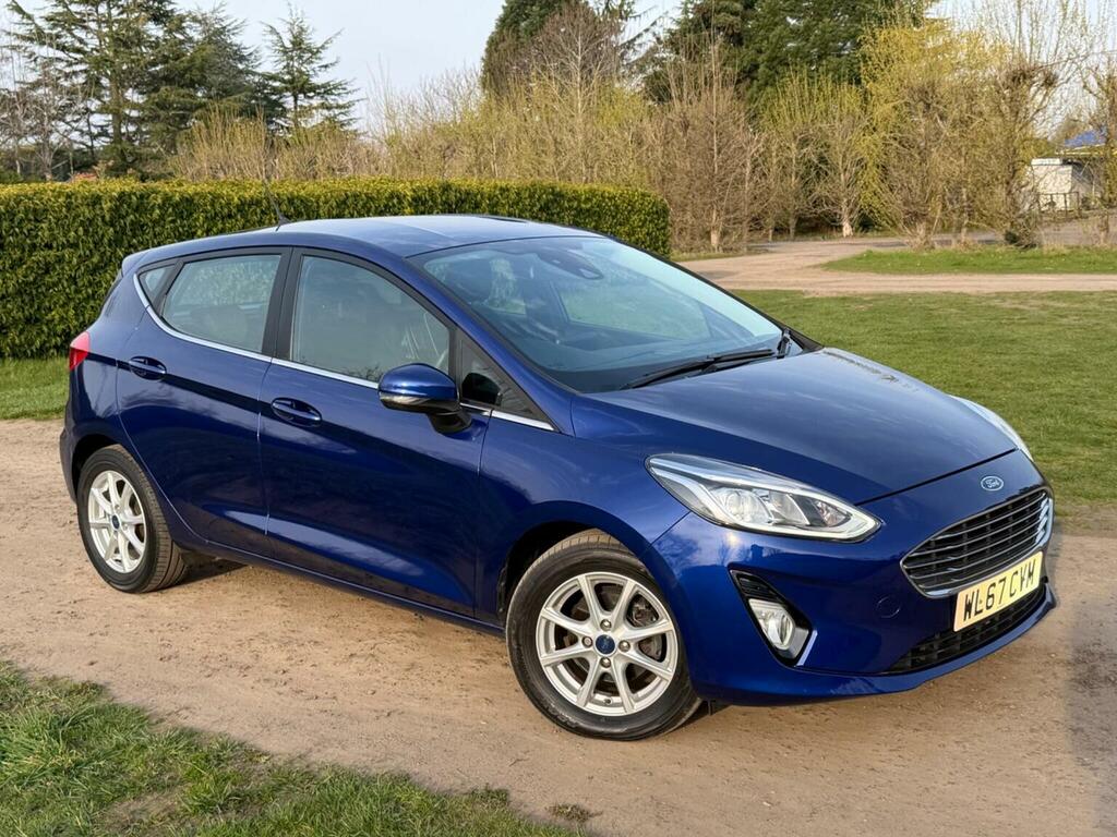 Ford Fiesta Hatchback 1.0T Ecoboost Zetec Euro 6 Ss Blue