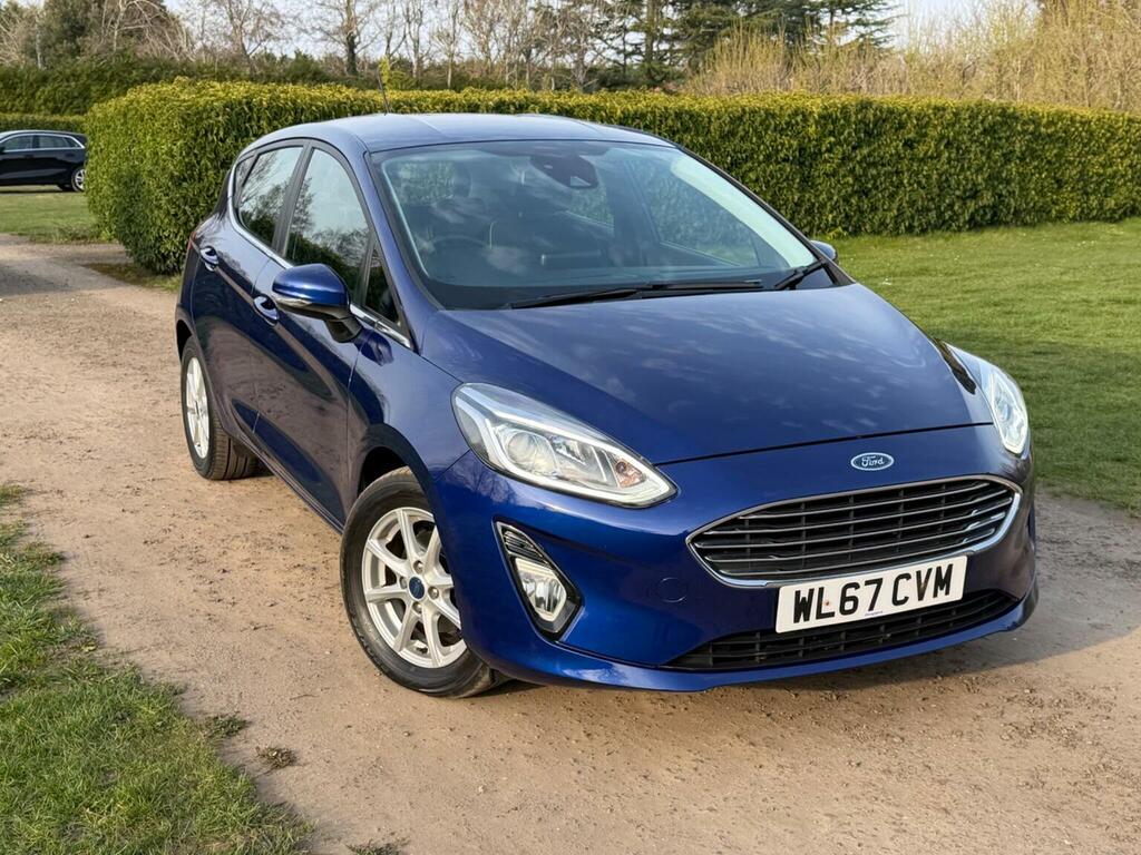 Ford Fiesta Hatchback 1.0T Ecoboost Zetec Euro 6 Ss WL67CVM Blue #4
